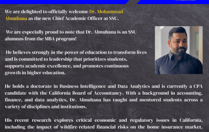 Dr Mohammad Almuhana – New Chief Academic Officer