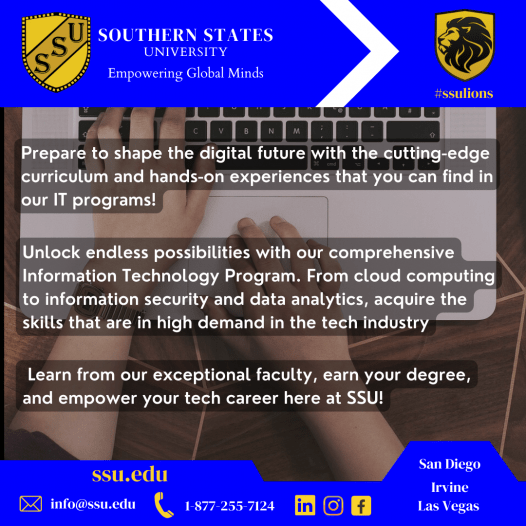 Prepare to shape the digital future with the cutting-edge curriculum and hands-on experiences that you can find in our IT programs!