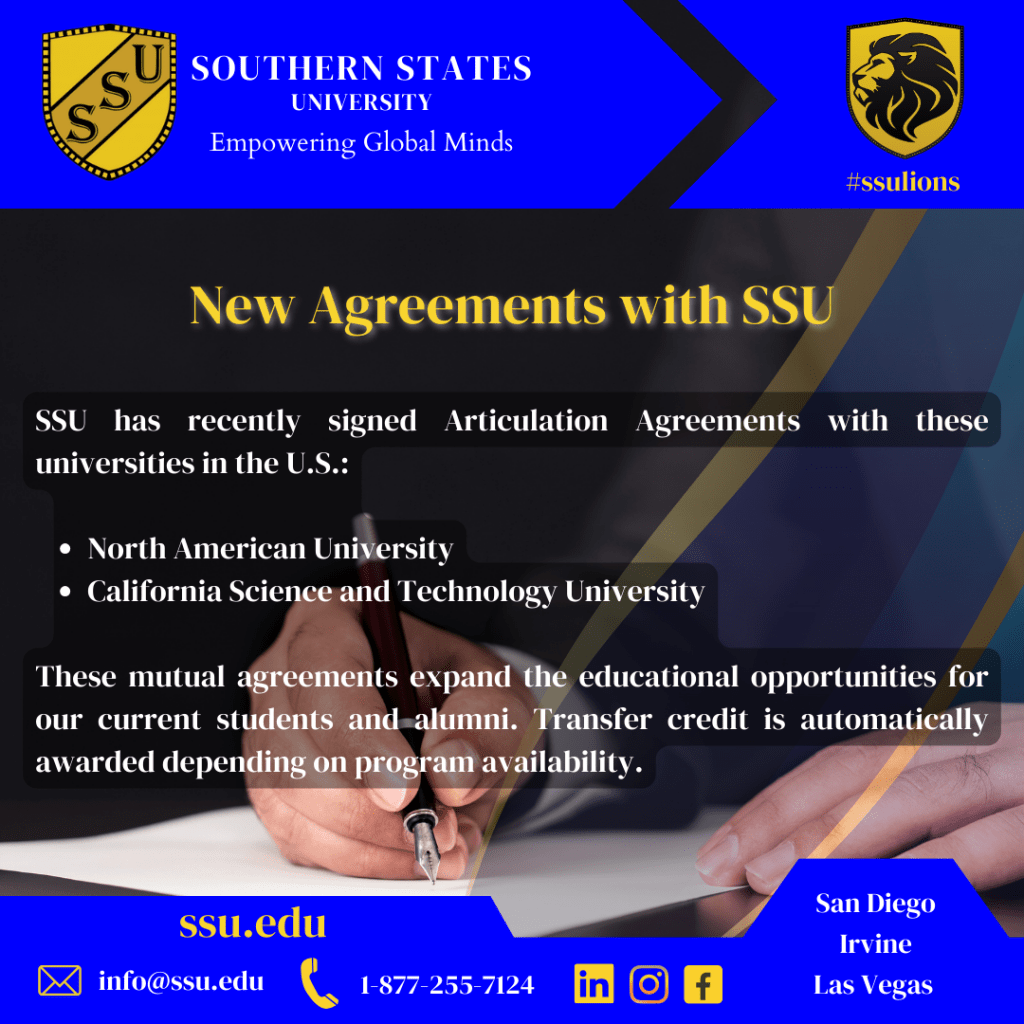 New Agreements with SSU