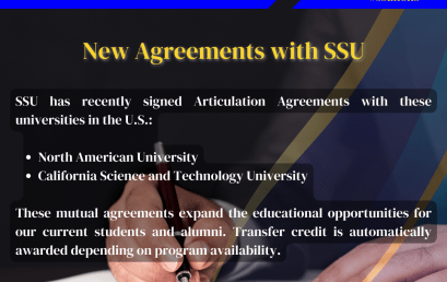 New Agreements with SSU
