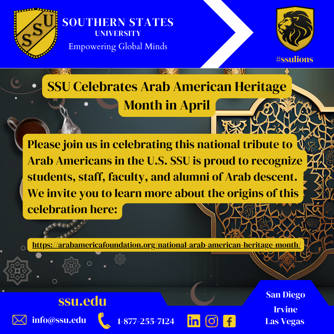 SSU Celebrates Arab American Heritage Month in April