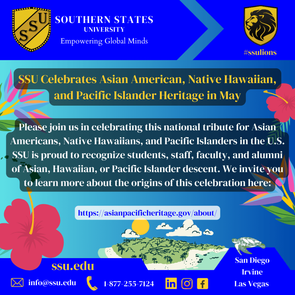 SSU Celebrates Asian American, Native Hawaiian, and Pacific Islander Heritage