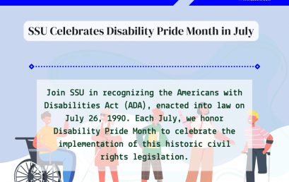 SSU Celebrates Disability Pride Month in July