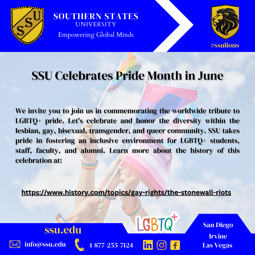 SSU Celebrates Pride Month in June