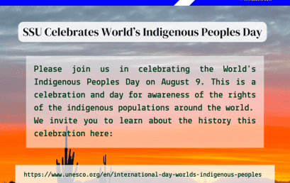 SSU Celebrates Worlds Indigenous Peoples Day