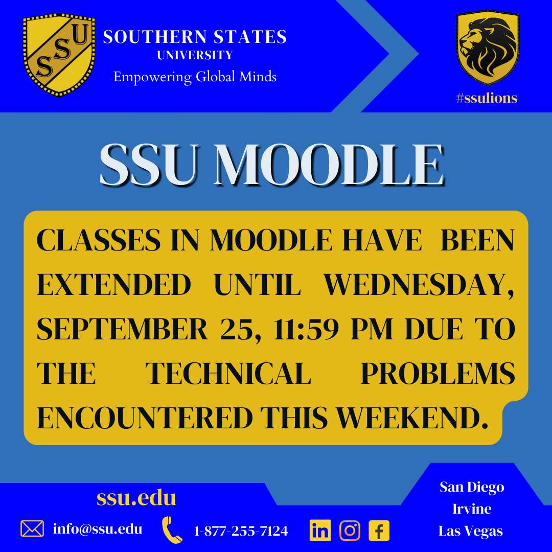 SSU MOODLE CLASSES EXTENDED