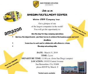 Amazon San Diego Campus Flyer