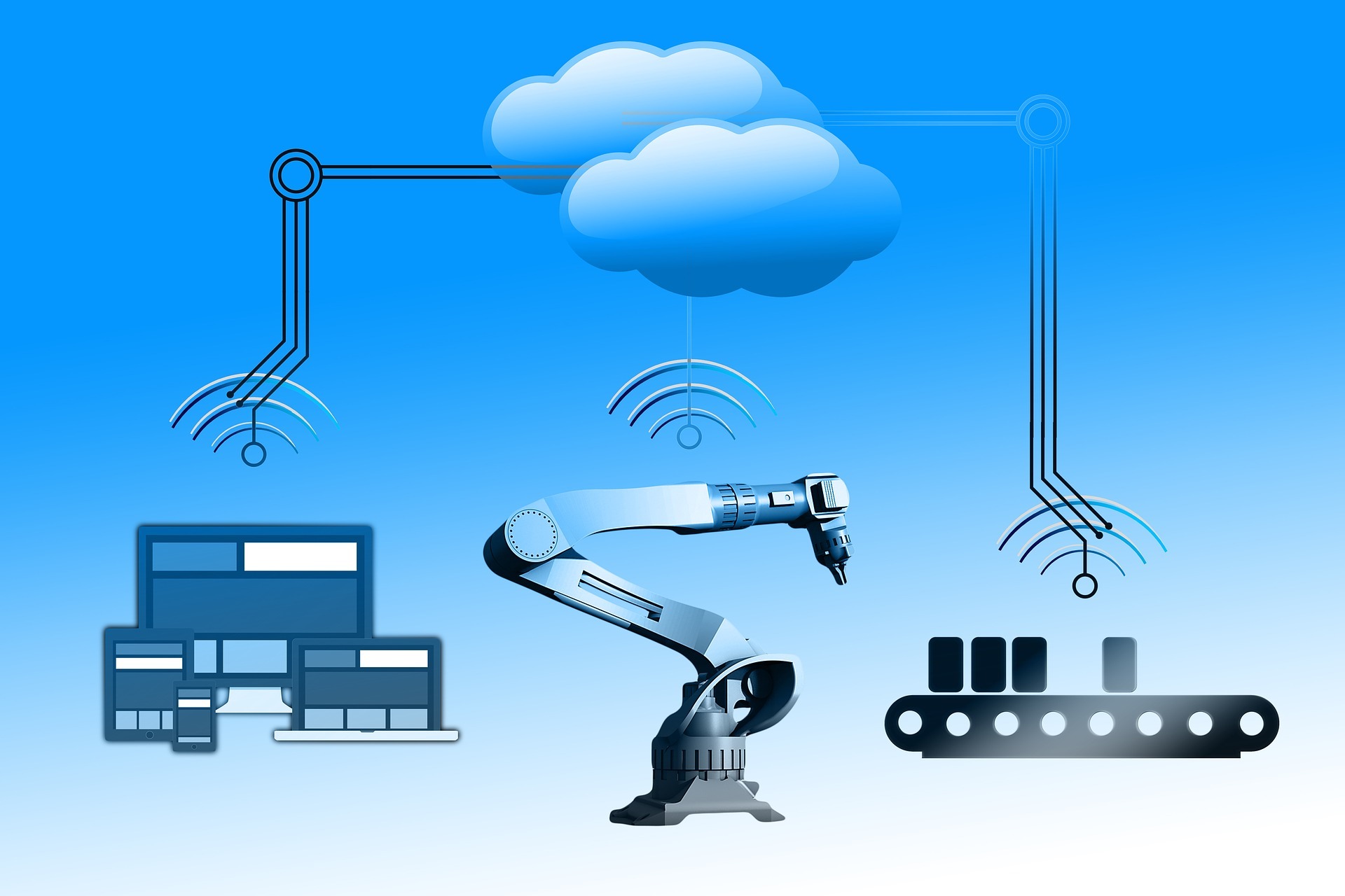 Industry Robotic Arm Image