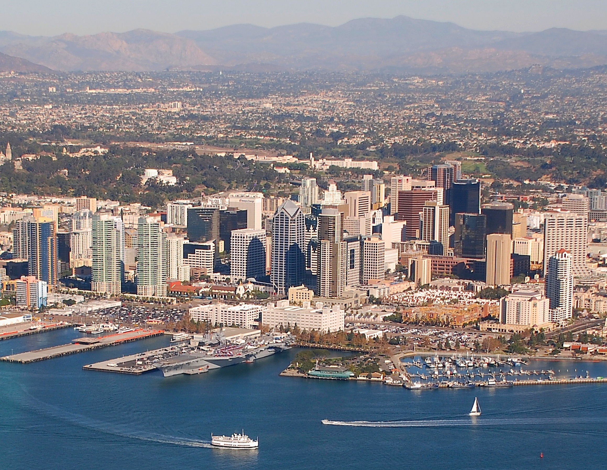 San Diego Aerial View Image