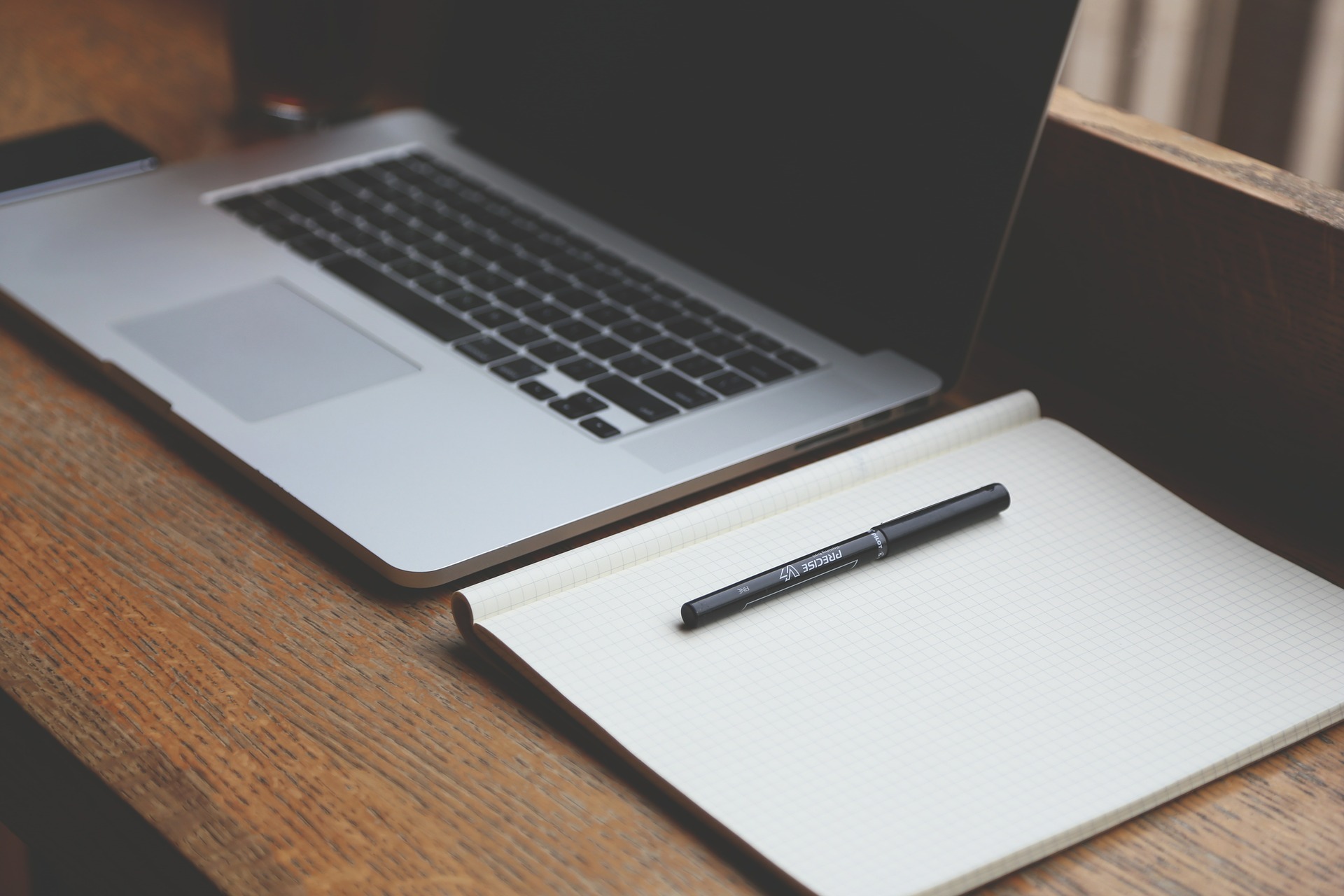 Startup notebook and pen Image