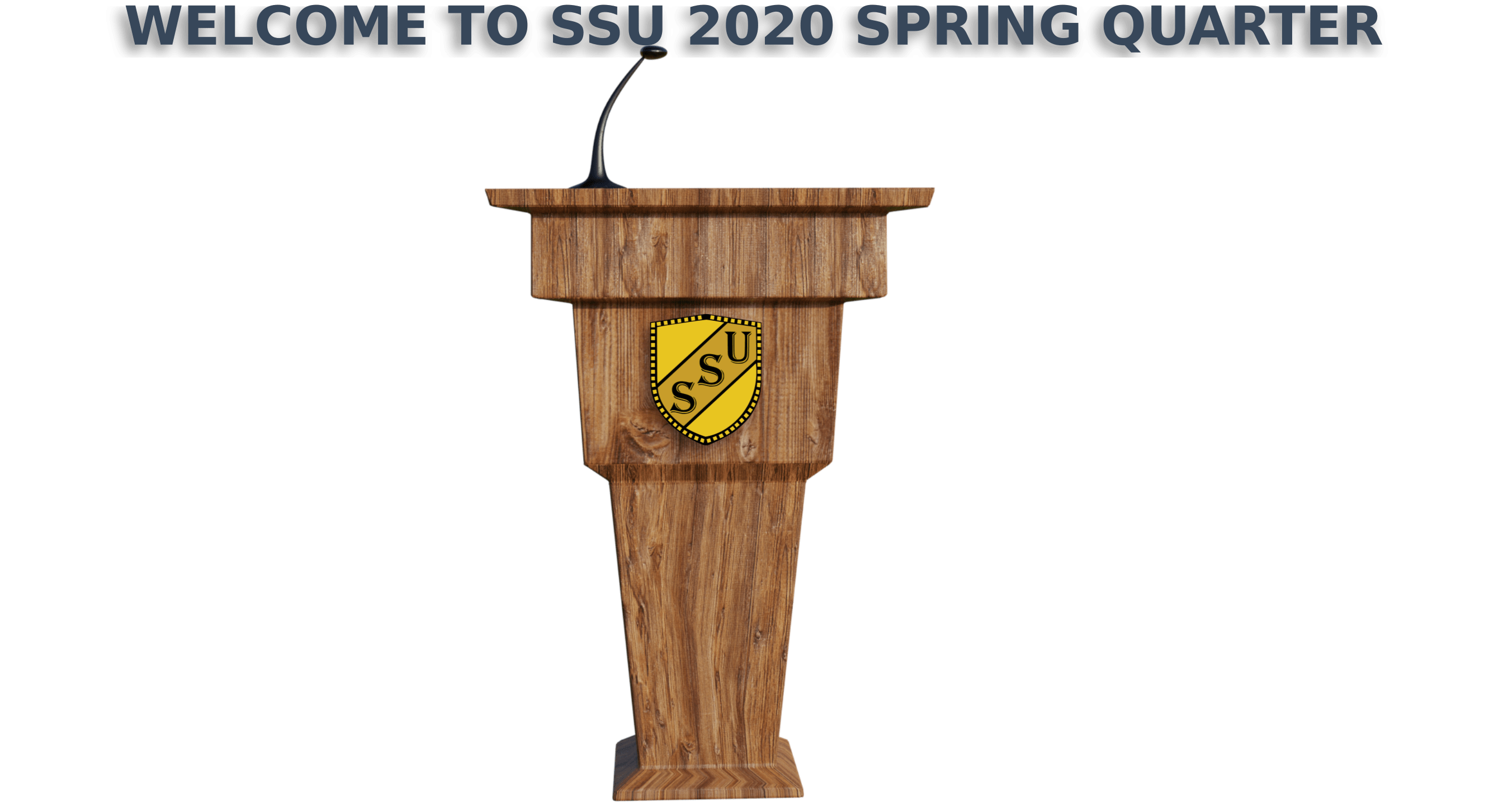 Welcome to SSU 2020 Spring Quarter