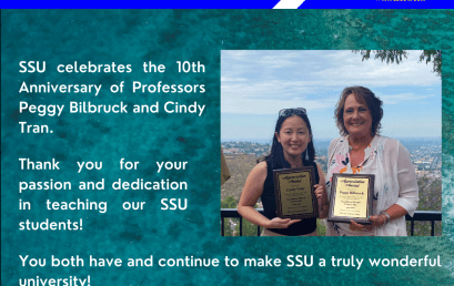 10 Year Anniversary for SSU Professors