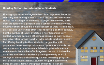 Housing Options for International Students