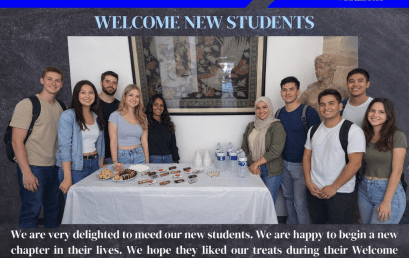 Welcome New Students