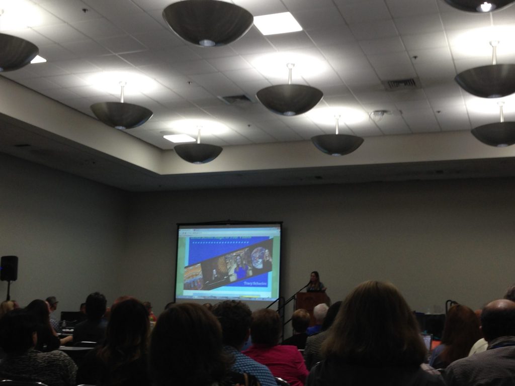 Professors attending a conference