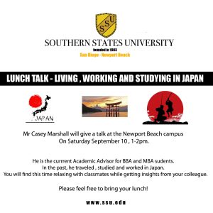 Lunch Talk Flyer