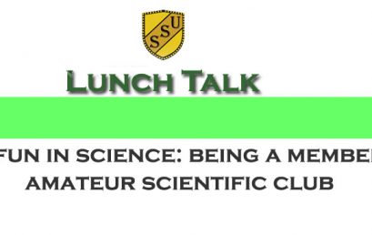 Upcoming  Lunch Talk!