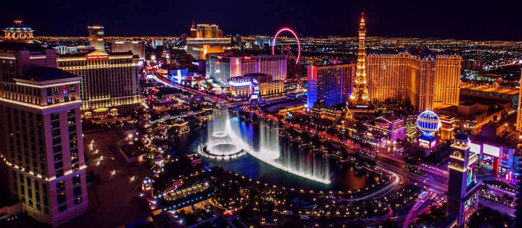 Las Vegas Strip Aerial Image