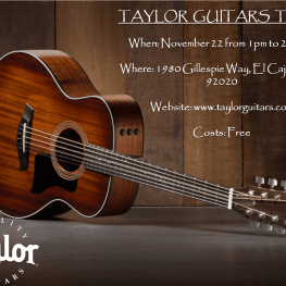 Taylor Guitars Company Tour